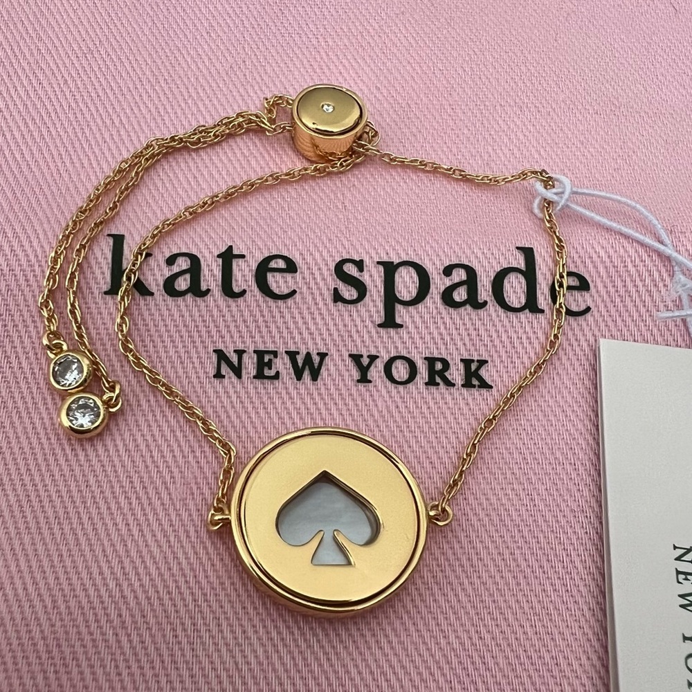 ♠️ kate spade signature slider bracelet NWT
